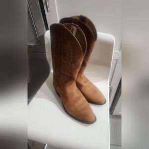 Tony Lama Brown Western Boots